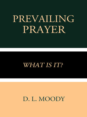 cover image of Prevailing Prayer